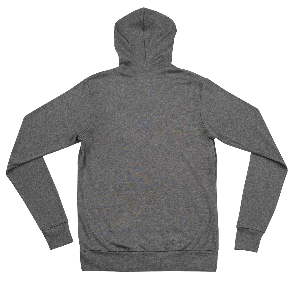 Lightweight Zip-up Hooded Sweatshirt - Bella + Canvas 3939