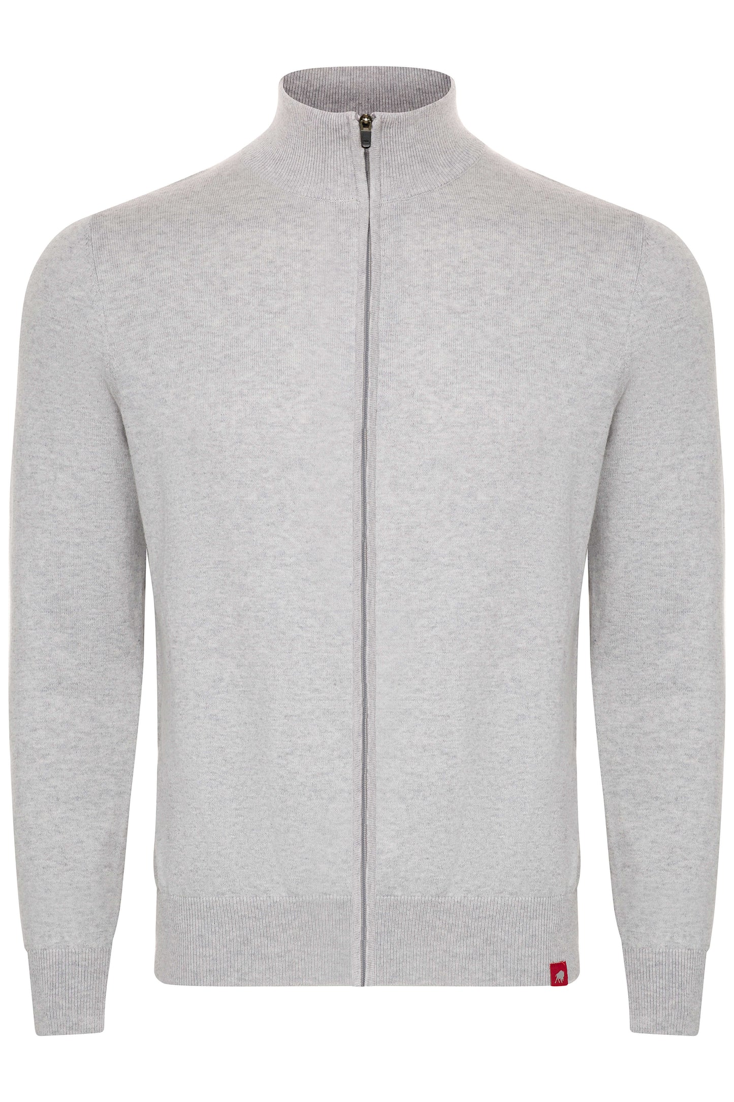 Vail Men's Ultra Soft Cotton, Cashmere Knit Full Zip Jacket