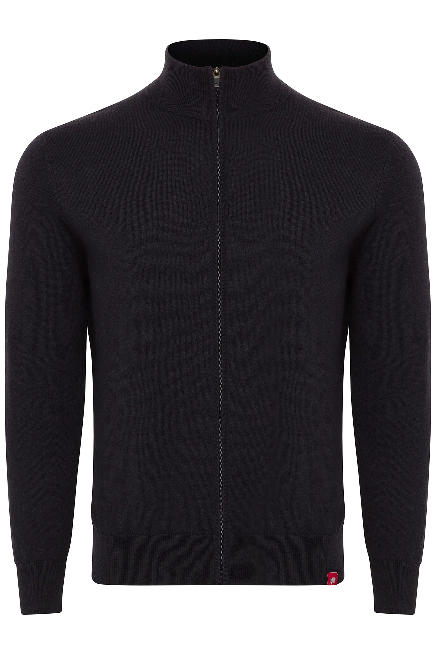 Vail Men's Ultra Soft Cotton, Cashmere Knit Full Zip Jacket