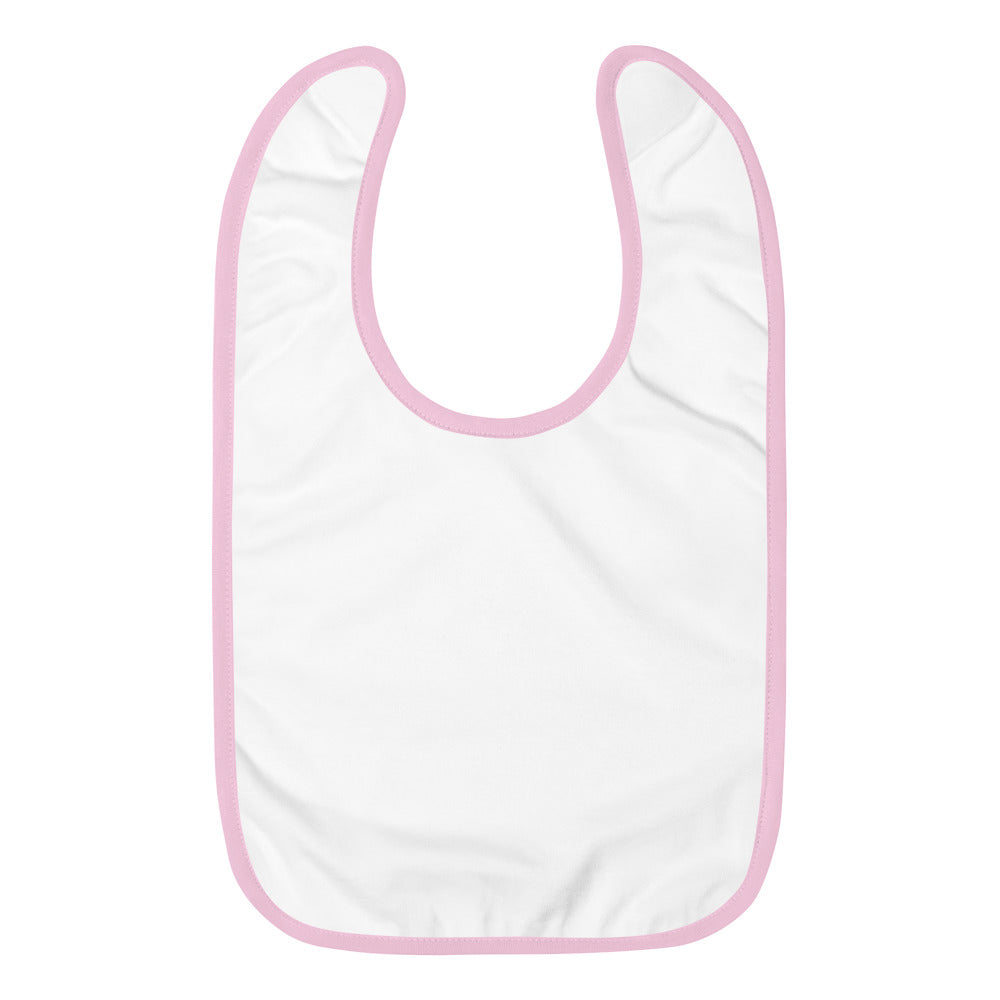 Embroidered Baby Bib - Rabbit Skins 1004